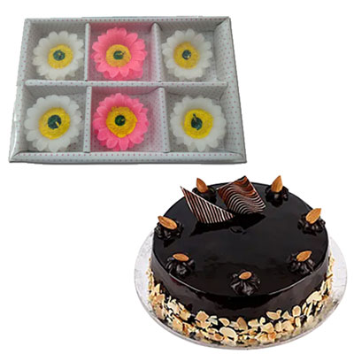 "Cake and Diyas - code CD10 - Click here to View more details about this Product